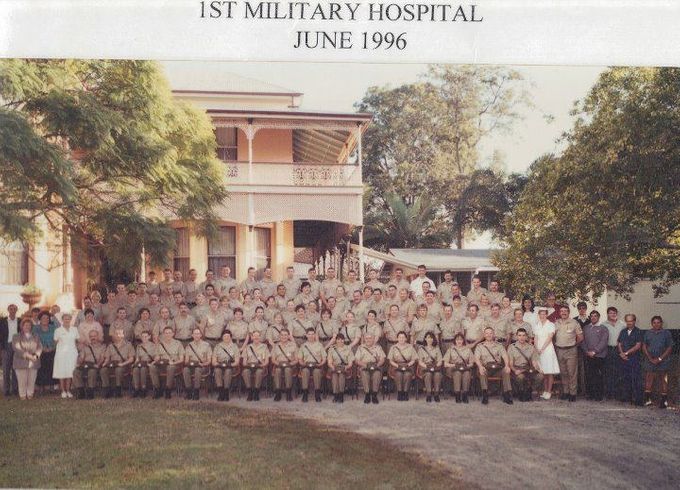 The last  portrait at Rhyndarra - The Officers' Mess -1st Military Hospital, Yeronga, Queensland