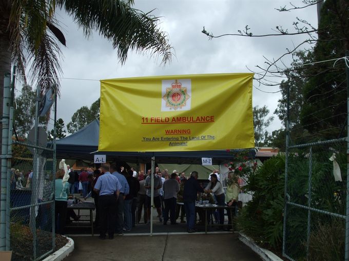 11 Field Ambulance Reunion at Enoggera 2011